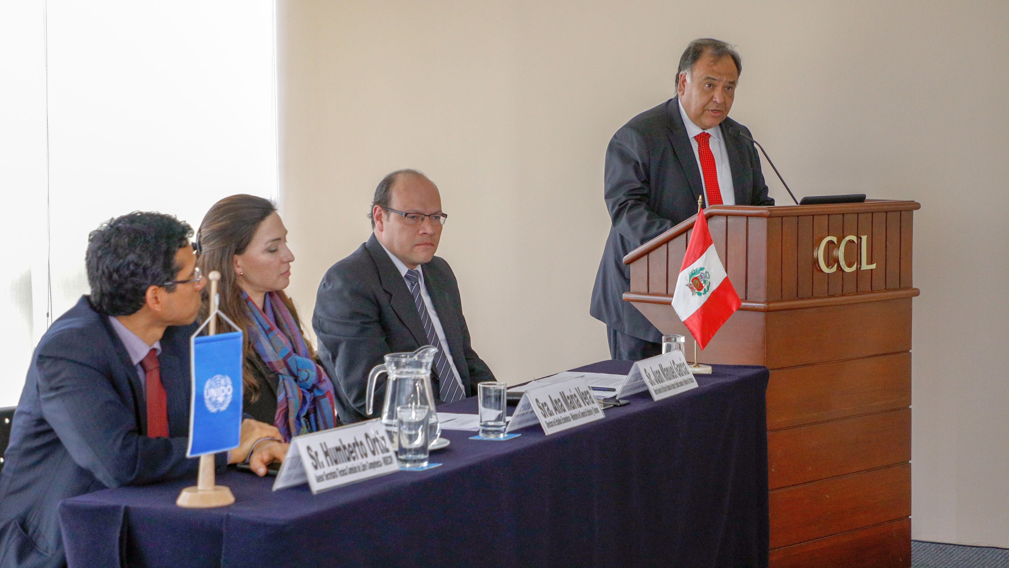 Industrial Development Report 2018 presented in Peru