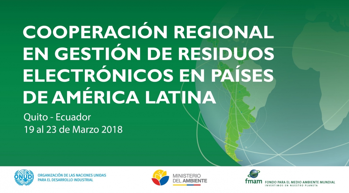 Cooperación regional en gestión de residuos electrónicos en países de América Latina