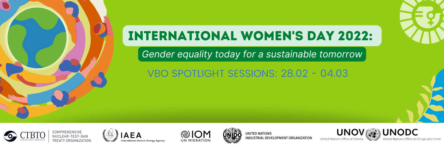 The climate crisis and gender equality - spotlight sessions of the Vienna-based UN Organizations for International Women’s Day 2022