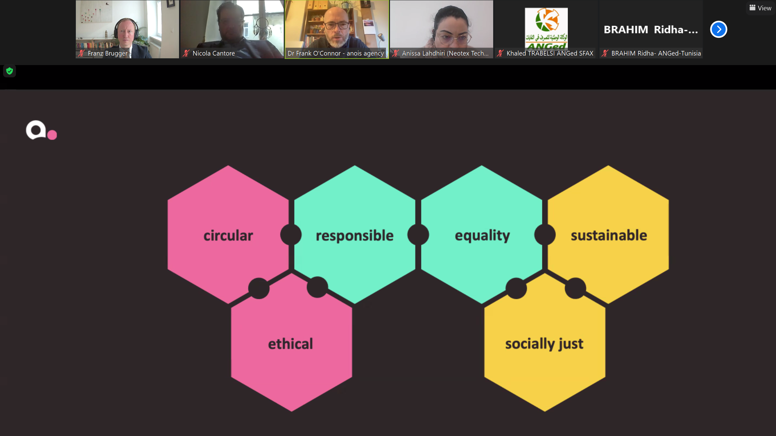 Industrial policy and circular economy course for policymakers from Lebanon, Morocco and Tunisia.