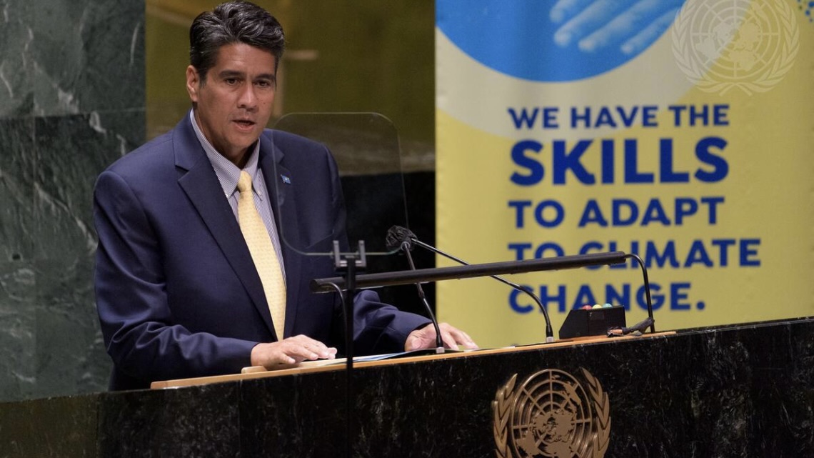 President of Palau at UN