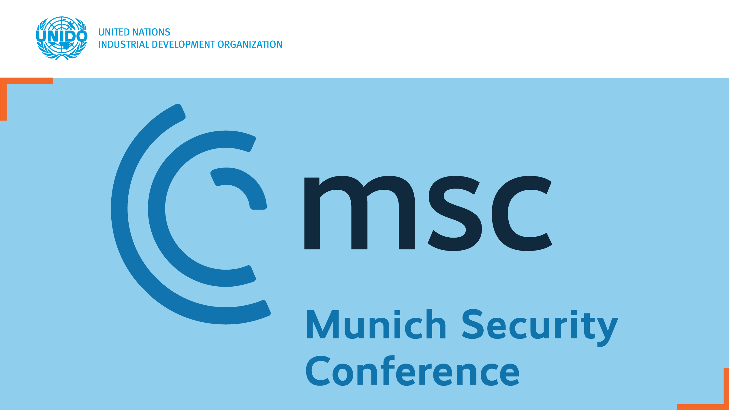 Munich Security Conference UNIDO