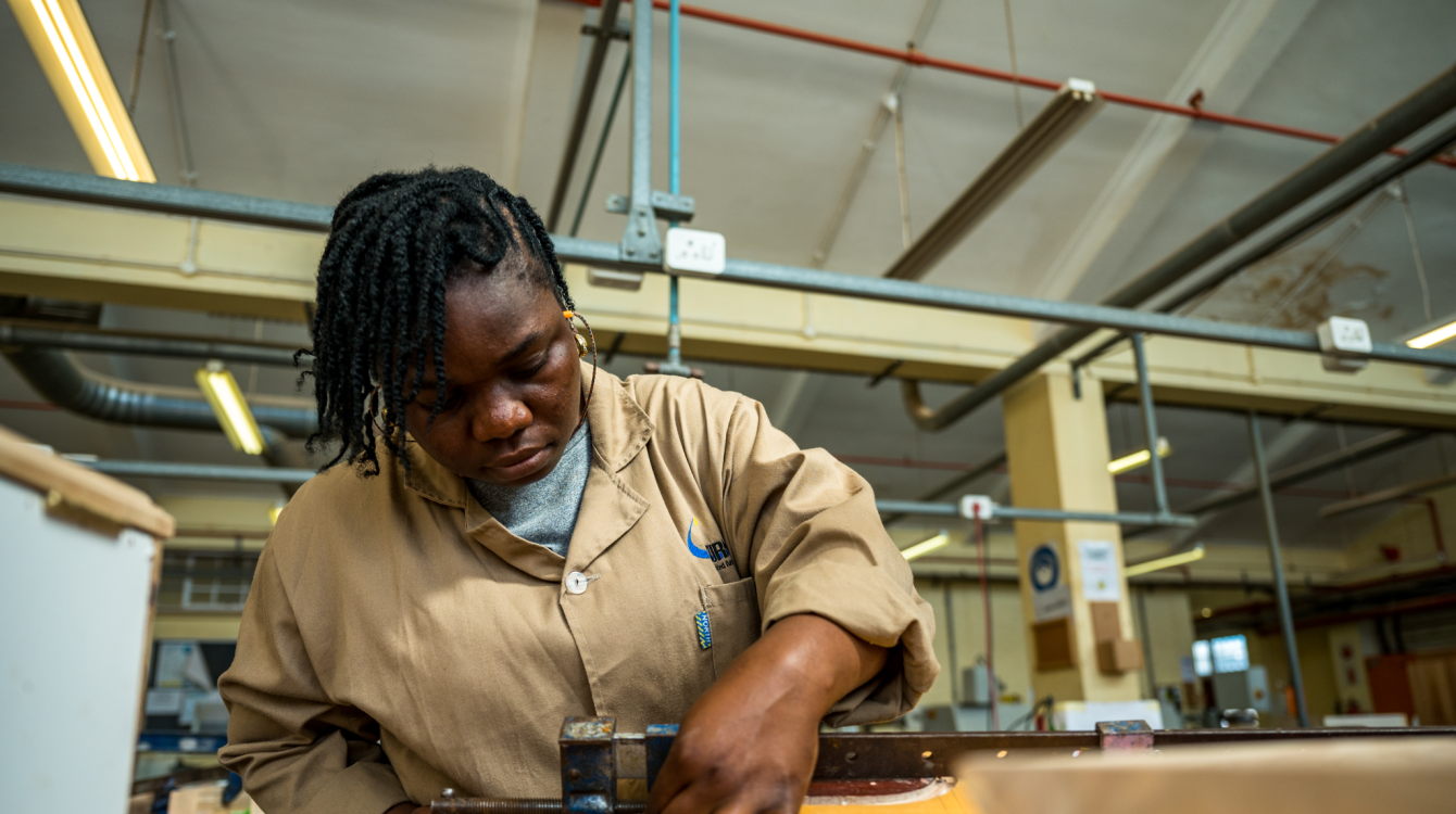 Carpentry training Liberia