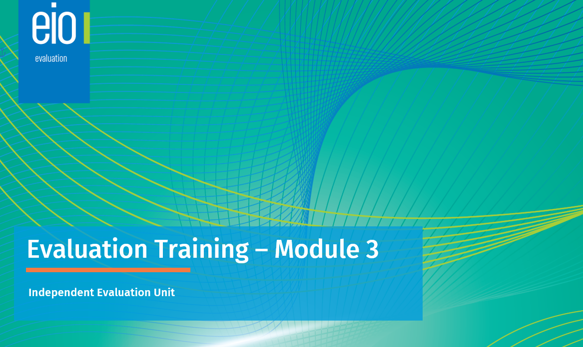 Module 2: Evaluation Fundamentals and Approaches