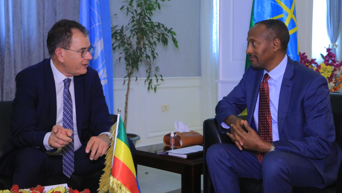 DG meets ministers Ethiopia October 2022