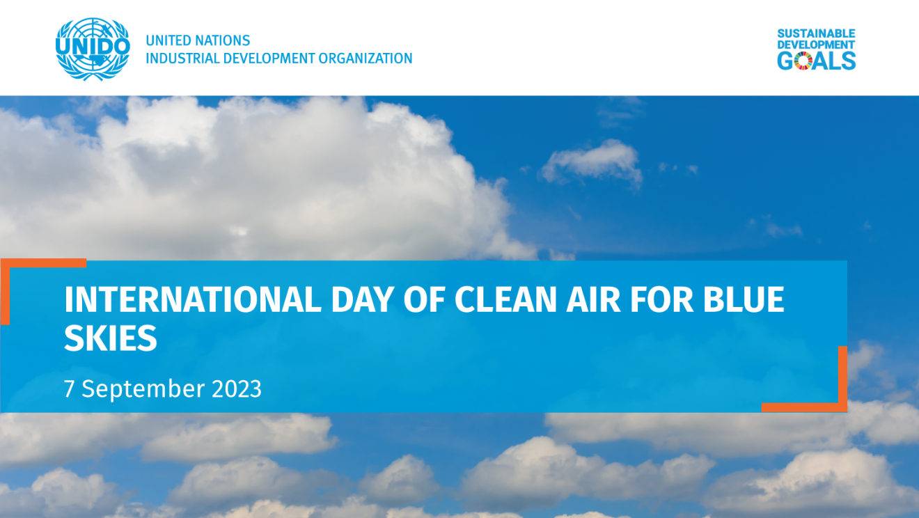 International Day of Clean Air for blue skies