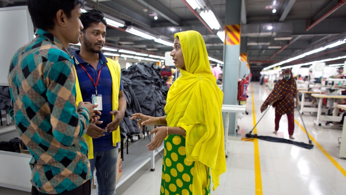 Bangladesh textile factory