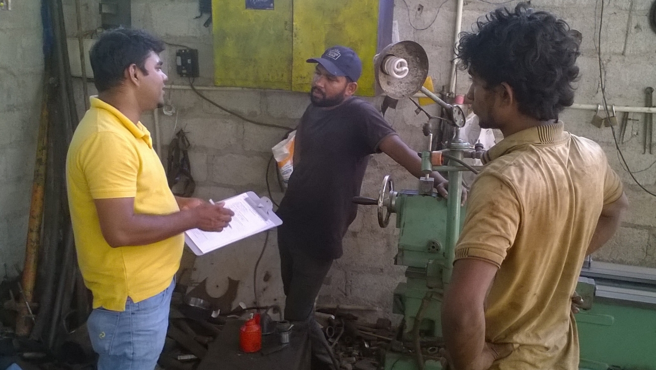 Sri Lanka’s welders learn of dangers of contaminated oil
