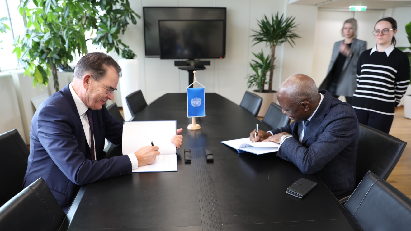 ILO and UNIDO reinforce their cooperation 1