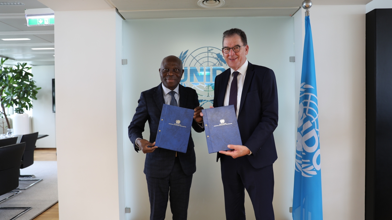 ILO and UNIDO reinforce their cooperation 