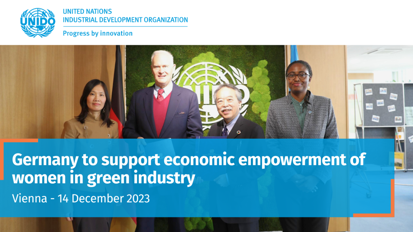 Germany to support economic empowerment of women in green industry